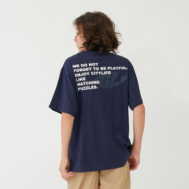 【プチプラ】バックプリント半袖Tシャツ