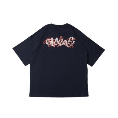 【ヘビーウェイト天竺】グラフィティロゴプリントTシャツ