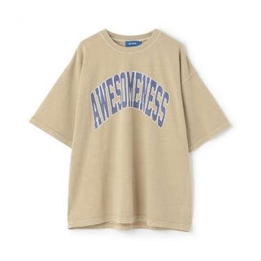 【ヘビーウェイト天竺】ピグメントカレッジロゴTシャツ