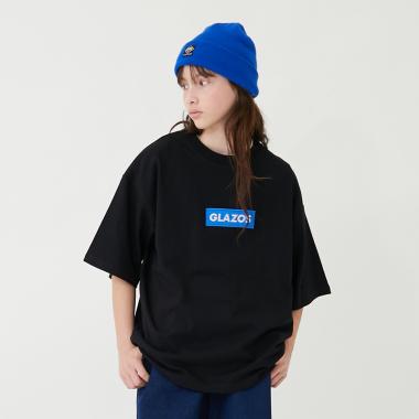 【ヘビーウェイト天竺】BOX刺しゅうロゴTシャツ