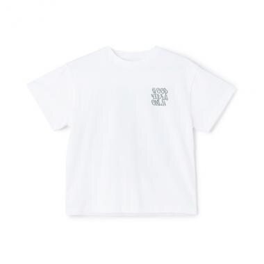 【SKIT0LY】【接触冷感】ハイクールコットン・DOGプリント半袖Tシャツ