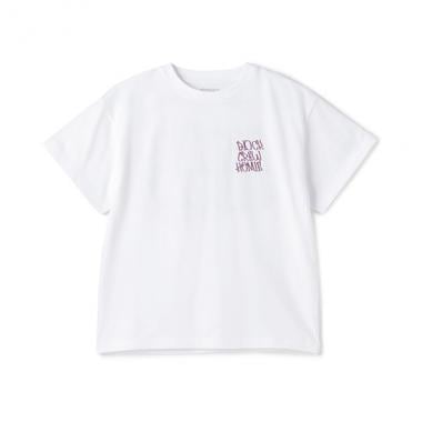 【SKIT0LY】【接触冷感】ハイクールコットン・発泡プリント半袖Tシャツ