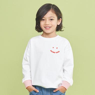 PS HAPPY長袖Tシャツ