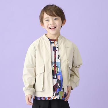 ビッグポケットナイロンブルゾン