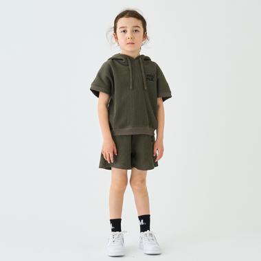 ワッフルカットショートパンツ