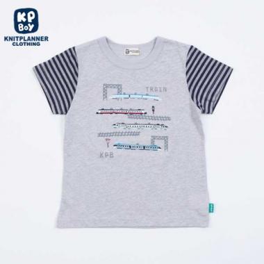 デザートコットンの電車Tシャツ(100～130)