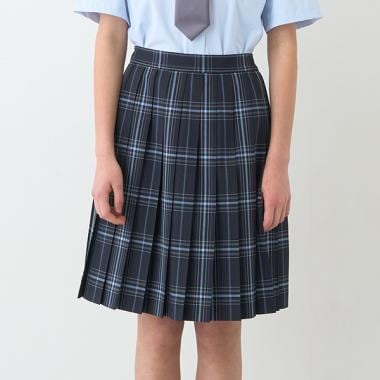 *TWプリーツチェックスカート