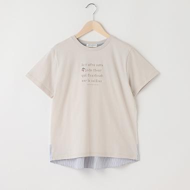 バックフレアTシャツ