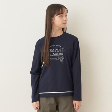 ロゴベーシック長袖Tシャツ