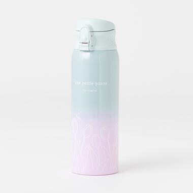 【軽量】グラデーションチューリップ柄水筒（480ml）