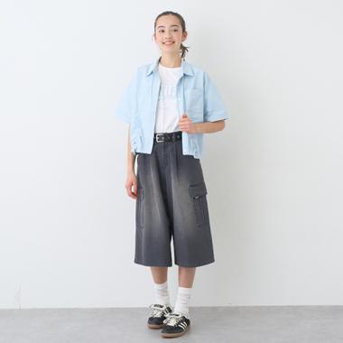 デニムハーフパンツ