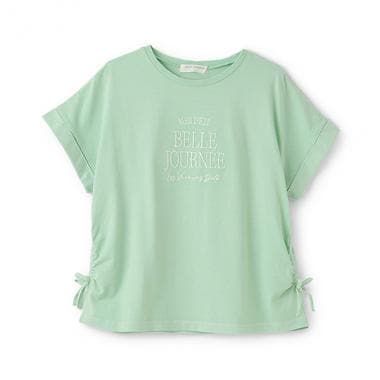 ピグメント加工ロゴTシャツ