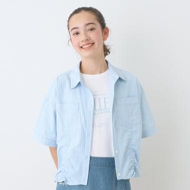 ドロスト半袖シャツ＋Tシャツセット