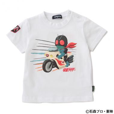 【仮面ライダー】 バイクプリントTシャツ