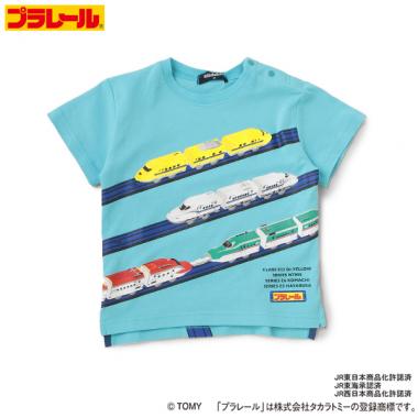 【プラレール】新幹線半袖Tシャツ