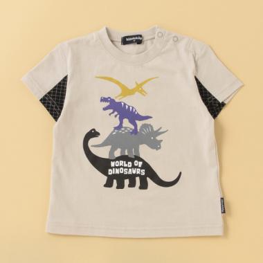 【人気商品再入荷】【直営店で取り扱い無し】4段恐竜半袖Tシャツ