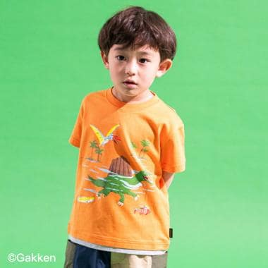 【Gakken】恐竜半袖Tシャツ