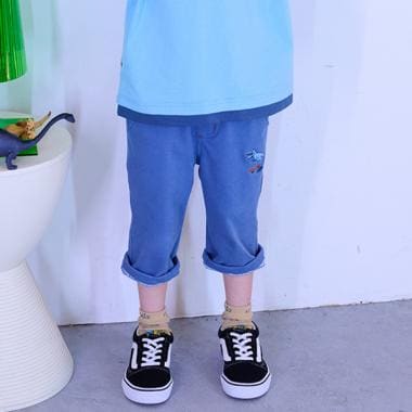 スケボーザウルス6分丈パンツ
