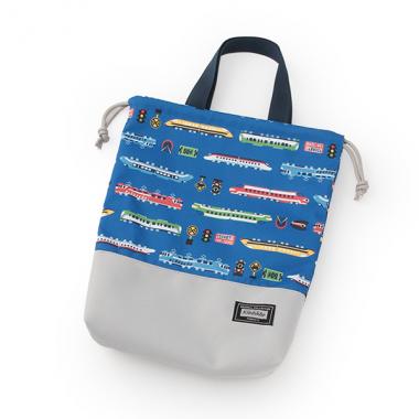 総柄シューズバッグ