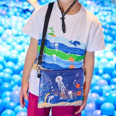 海のいきものポシェット