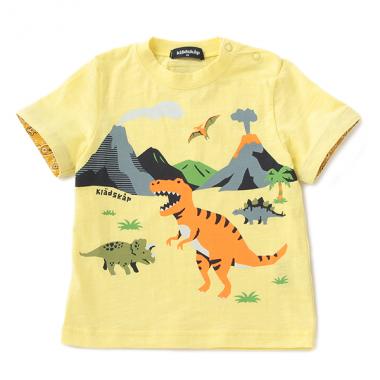 恐竜モチーフプリントTシャツ