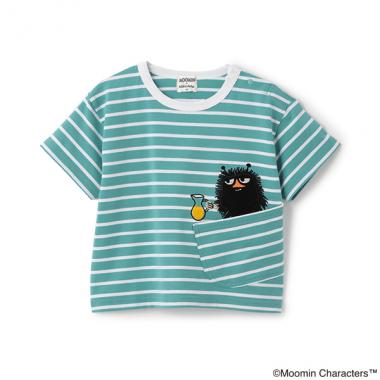MOOMIN/ボーダー半袖Tシャツ