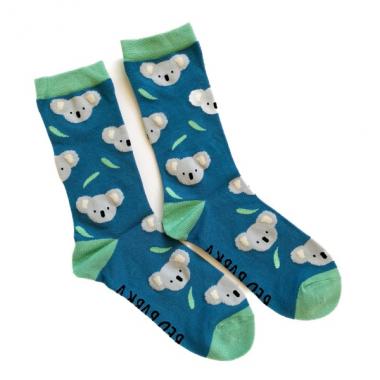 【湘南インターナショナル】Red Parka Socks/Koala
