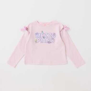 ぬいぐるみロゴ　長袖Tシャツ
