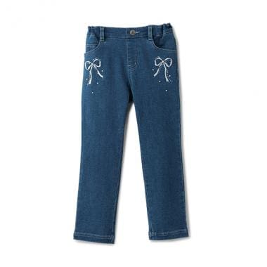 ストレッチデニム　ロングパンツ