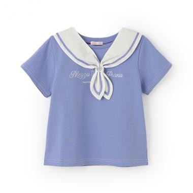 セーラーカラー　半袖Tシャツ