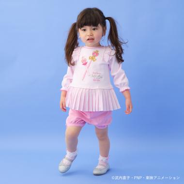 【美少女戦士セーラームーン】ロッドアップリケTシャツ＆ブルマセット
