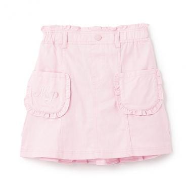 【人気商品再入荷】【直営店で取り扱い無し】後フリル台形スカート