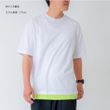 【メンズ】カラーレイヤードTシャツ