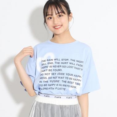 スプレープリントTシャツ