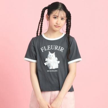 フォトネコリンガーTシャツ