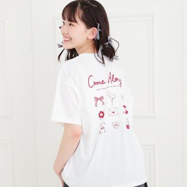 バックプリントTシャツ