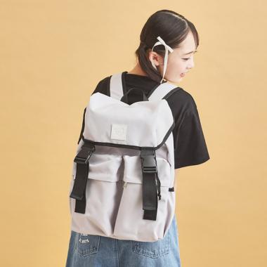 【容量約19L】ドリンクホルダー付きリュック