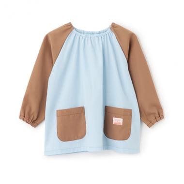 【オーシャン＆グラウンド】バイカラースモック