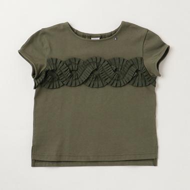 立体テクニックフリルＴシャツ