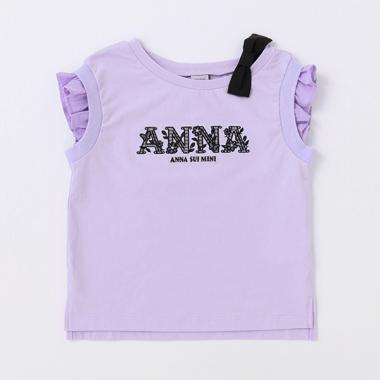 【販路限定商品】ロゴ刺しゅう_ワンショルダーTシャツ