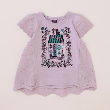 【販路限定商品】家刺しゅう半袖Tシャツ