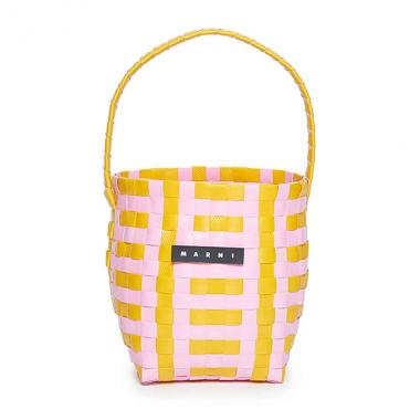 【MARNI(マルニ)Kids&Junior】MW62F-PODKIDBAGBORSAバスケットかごバッグ