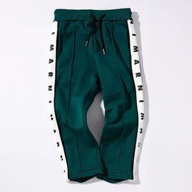 【MARNI(マルニ)Kids&Junior】ブランドロゴロングトラックパンツ