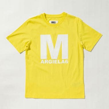 【MM6 Maison Margiela(エムエム6 メゾン マルジェラ)Kids&Junior】ブランドロゴ半袖Tシャツカットソー