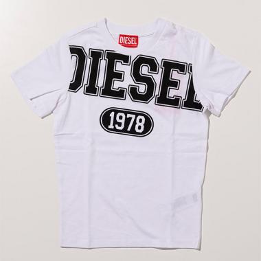【DIESEL(ディーゼル)Kids&Junior】ブランドロゴ半袖Tシャツカットソー