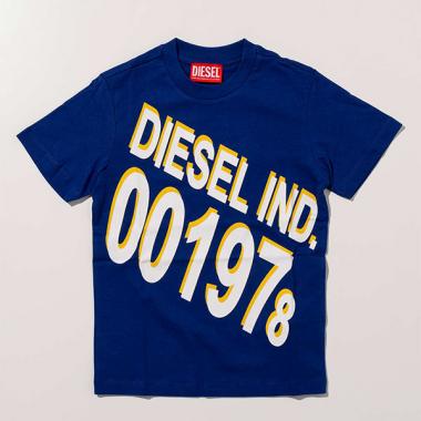 【DIESEL(ディーゼル)Kids&Junior】ブランドロゴ半袖Tシャツカットソー