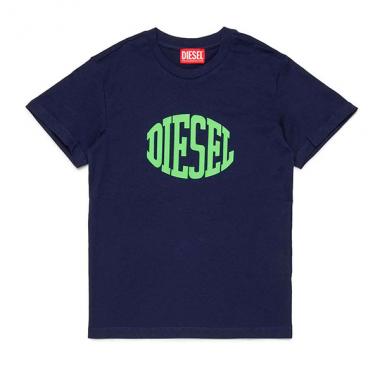 【DIESEL(ディーゼル)Kids&Junior】ブランドロゴ半袖Tシャツカットソー