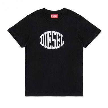 【DIESEL(ディーゼル)Kids&Junior】ブランドロゴ半袖Tシャツカットソー
