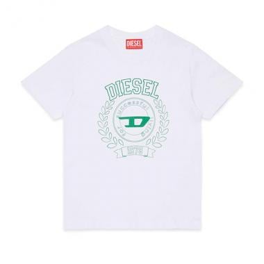 【DIESEL(ディーゼル)Kids&Junior】ブランドロゴ半袖Tシャツカットソー