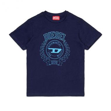 【DIESEL(ディーゼル)Kids&Junior】ブランドロゴ半袖Tシャツカットソー